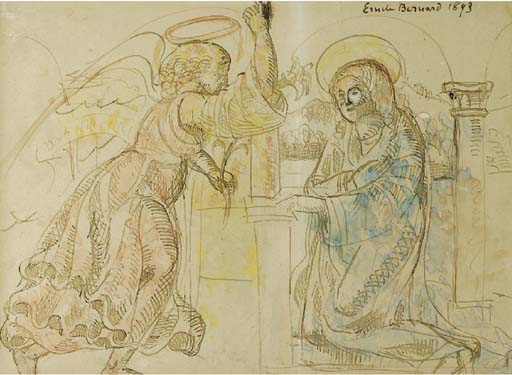 Annunciation — Émile Bernard