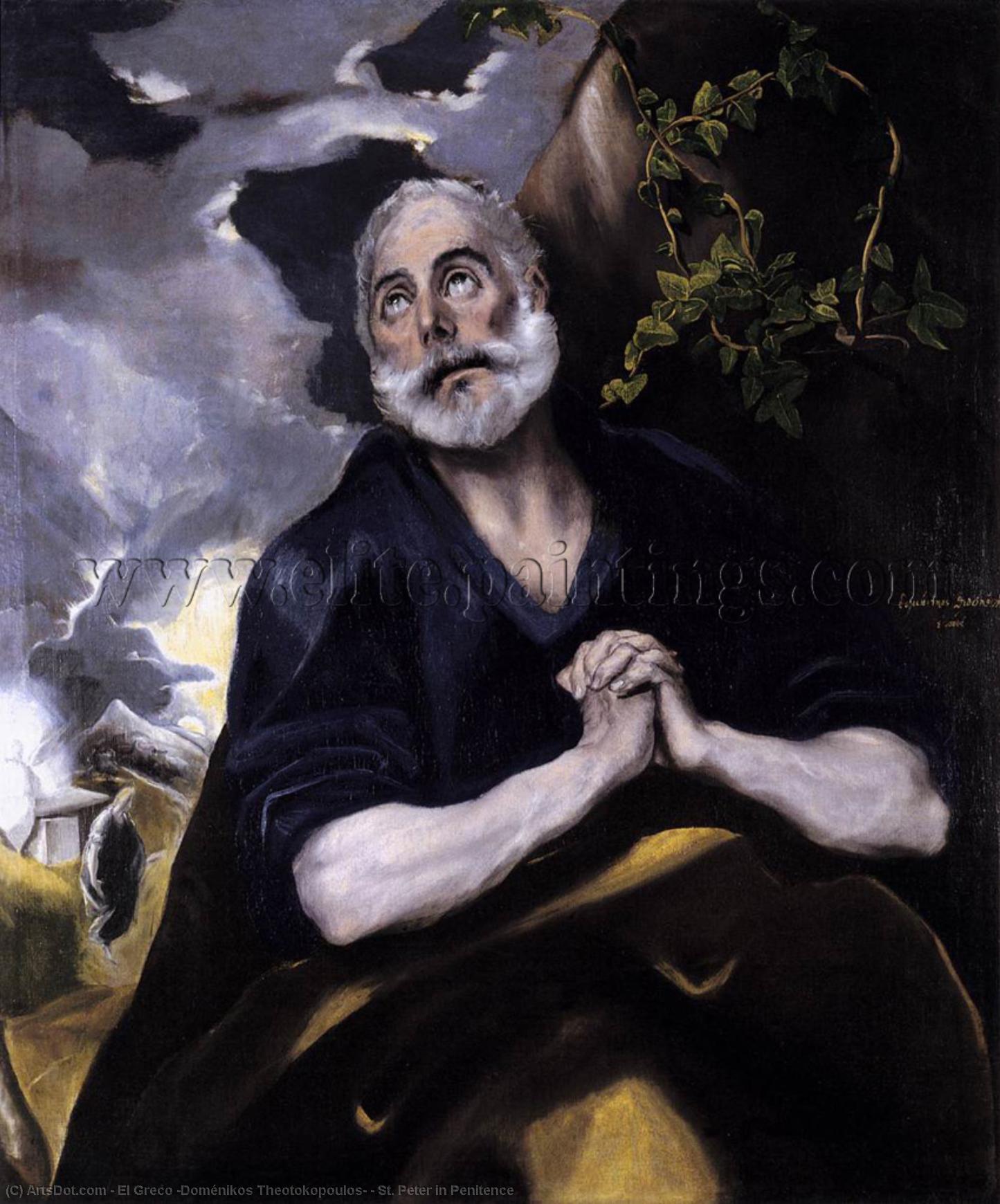 St. Peter In Penitence — El Greco