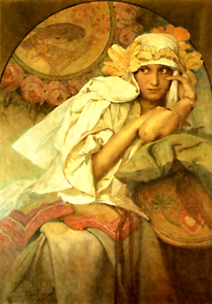 Muse — Alphonse Mucha