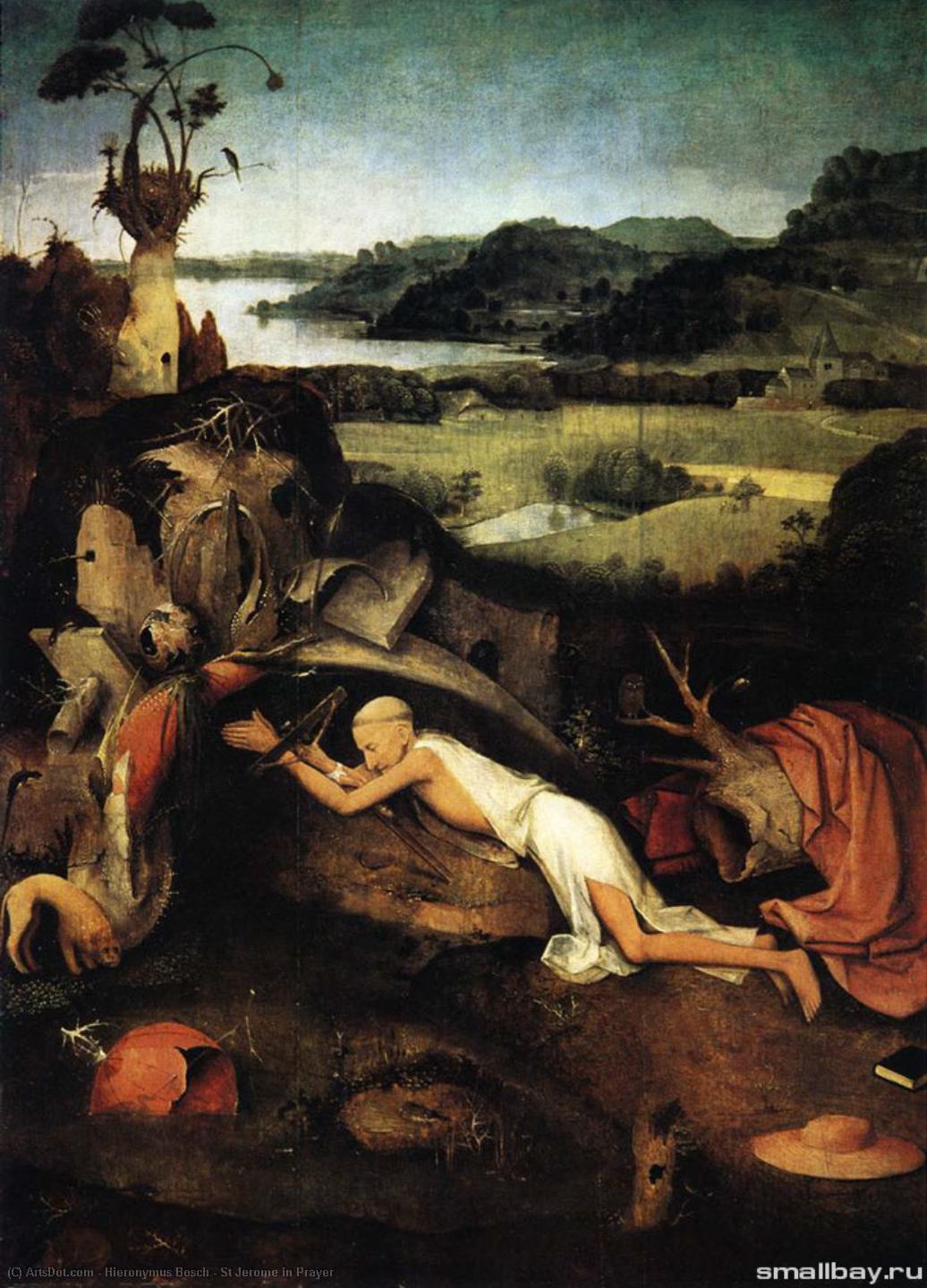 St Jerome In Prayer — Hieronymus Bosch
