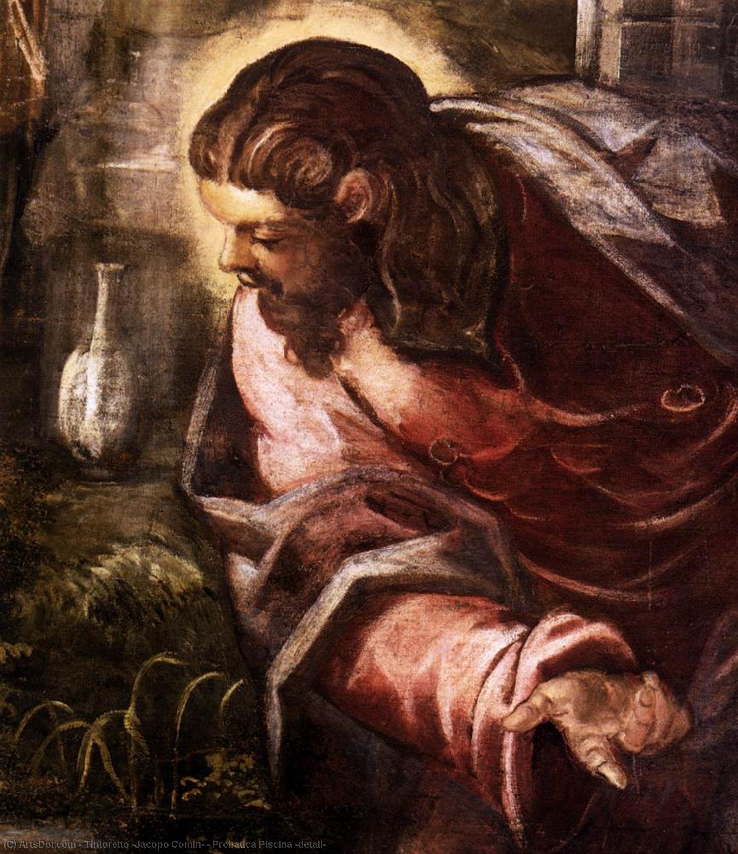 Probatica Piscina (dettaglio) — Jacopo Tintoretto