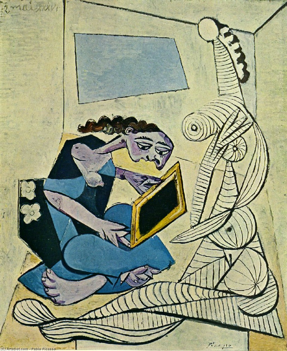 Donna Nell'interno — Pablo Picasso