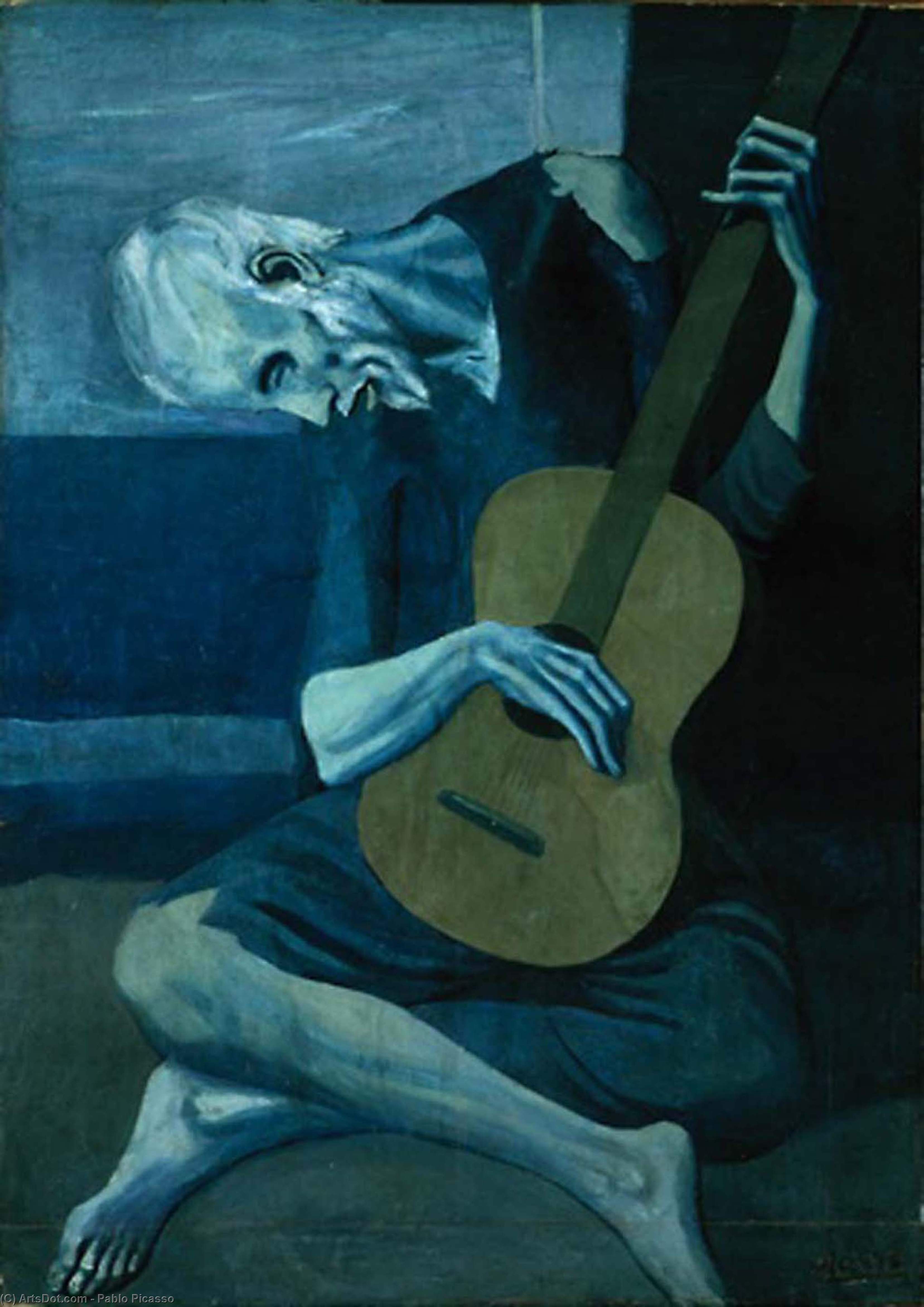 Il Vecchio Chitarrista — Pablo Picasso