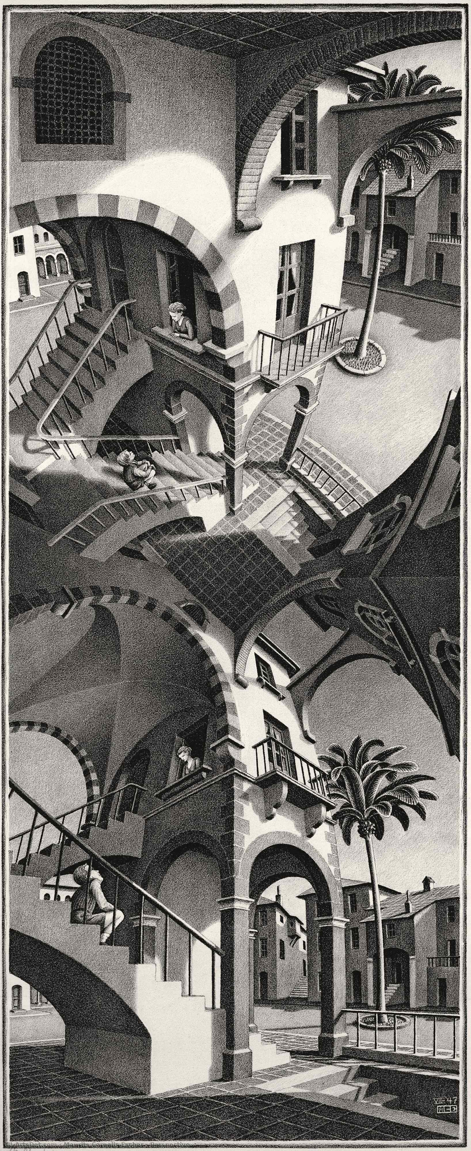 Perspective — Maurits Cornelis Escher