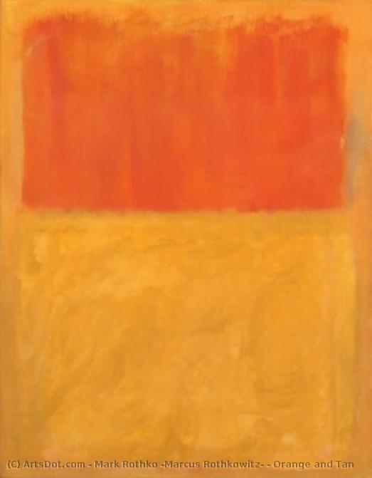 Arancio E Giallo — Mark Rothko