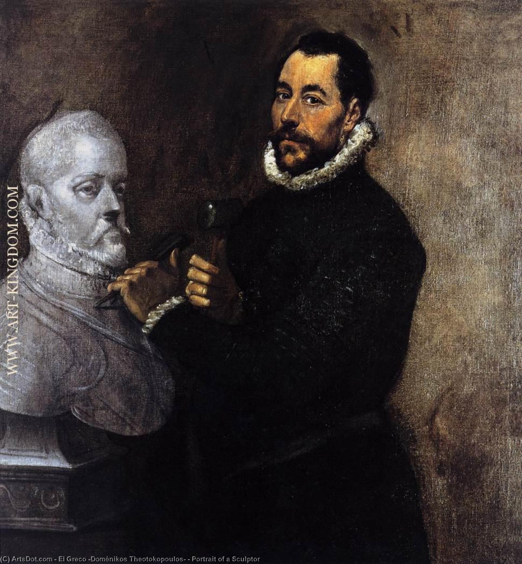 Portrét Sochaře — El Greco