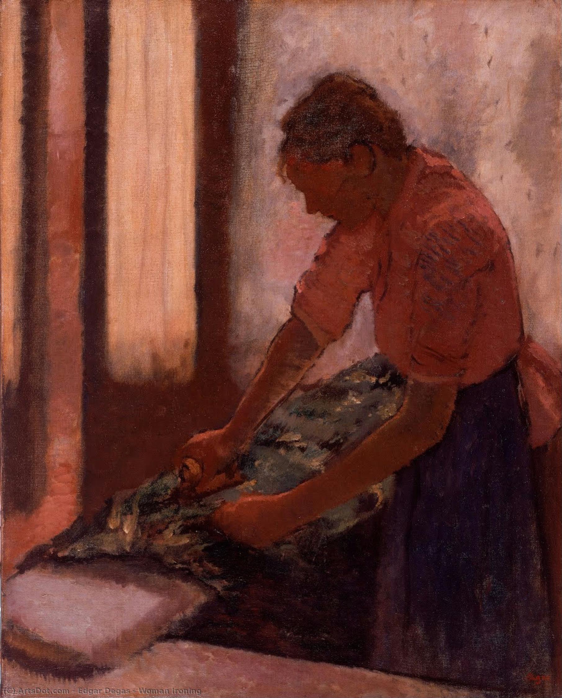 Mujer Planchando — Hilaire-germain-edgar Degas
