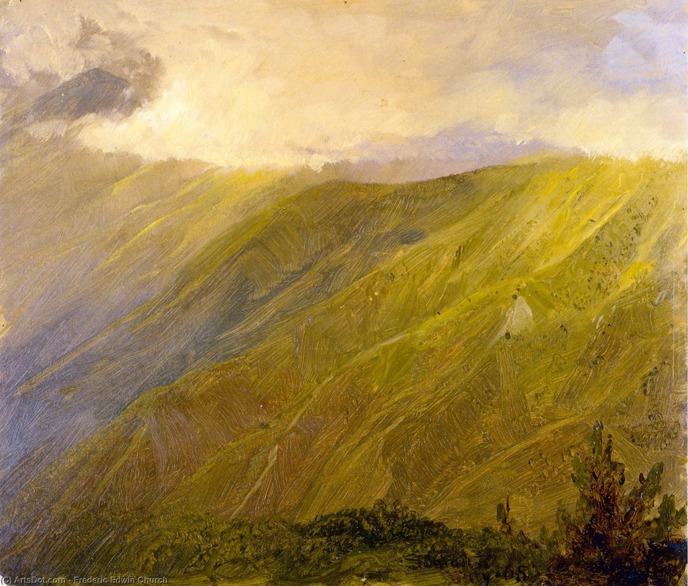 Cumbres En Las Blue Mountains, Jamaica — Frederic Edwin Church