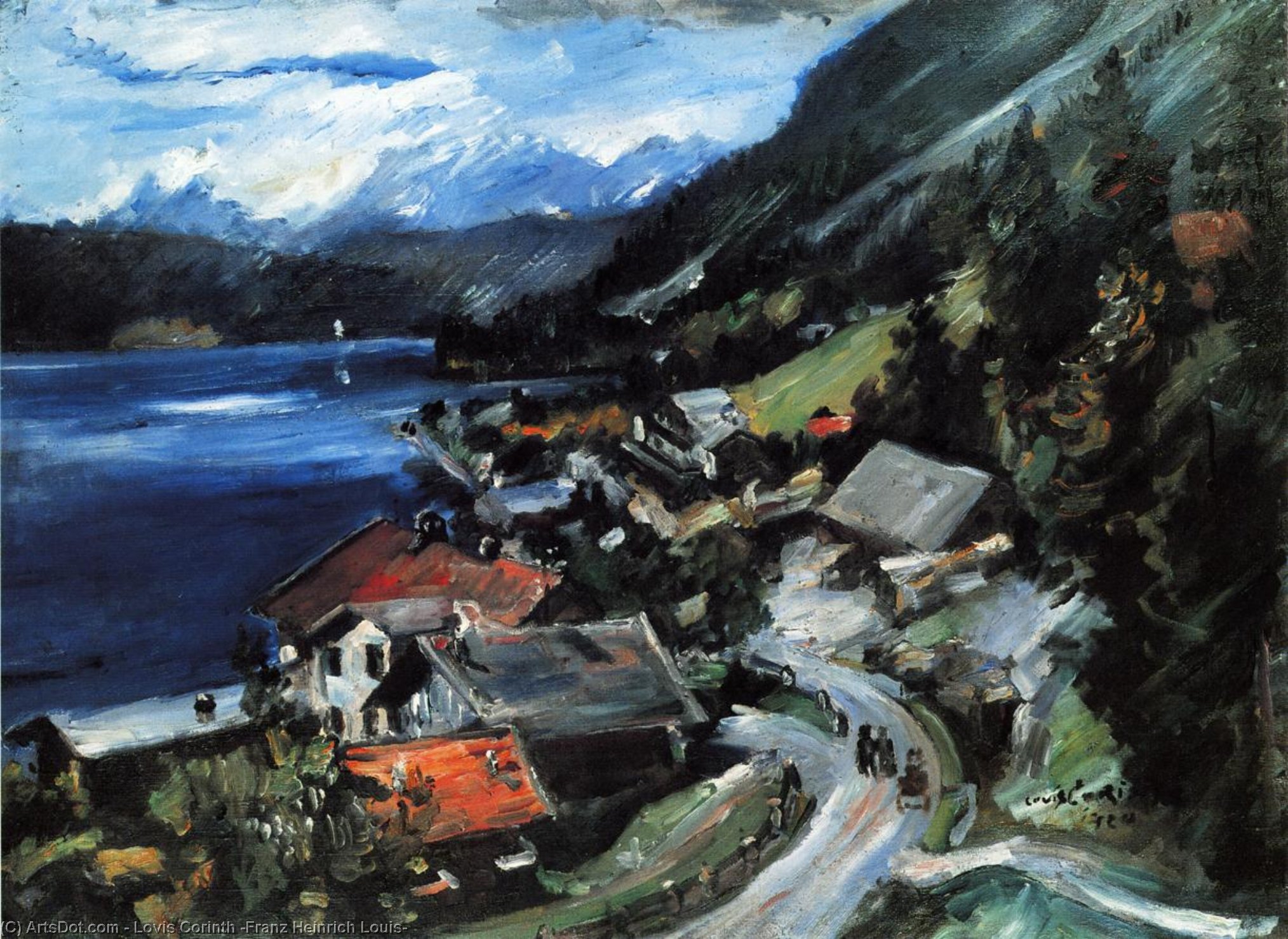 Lacul Walchensee — Lovis Corinth