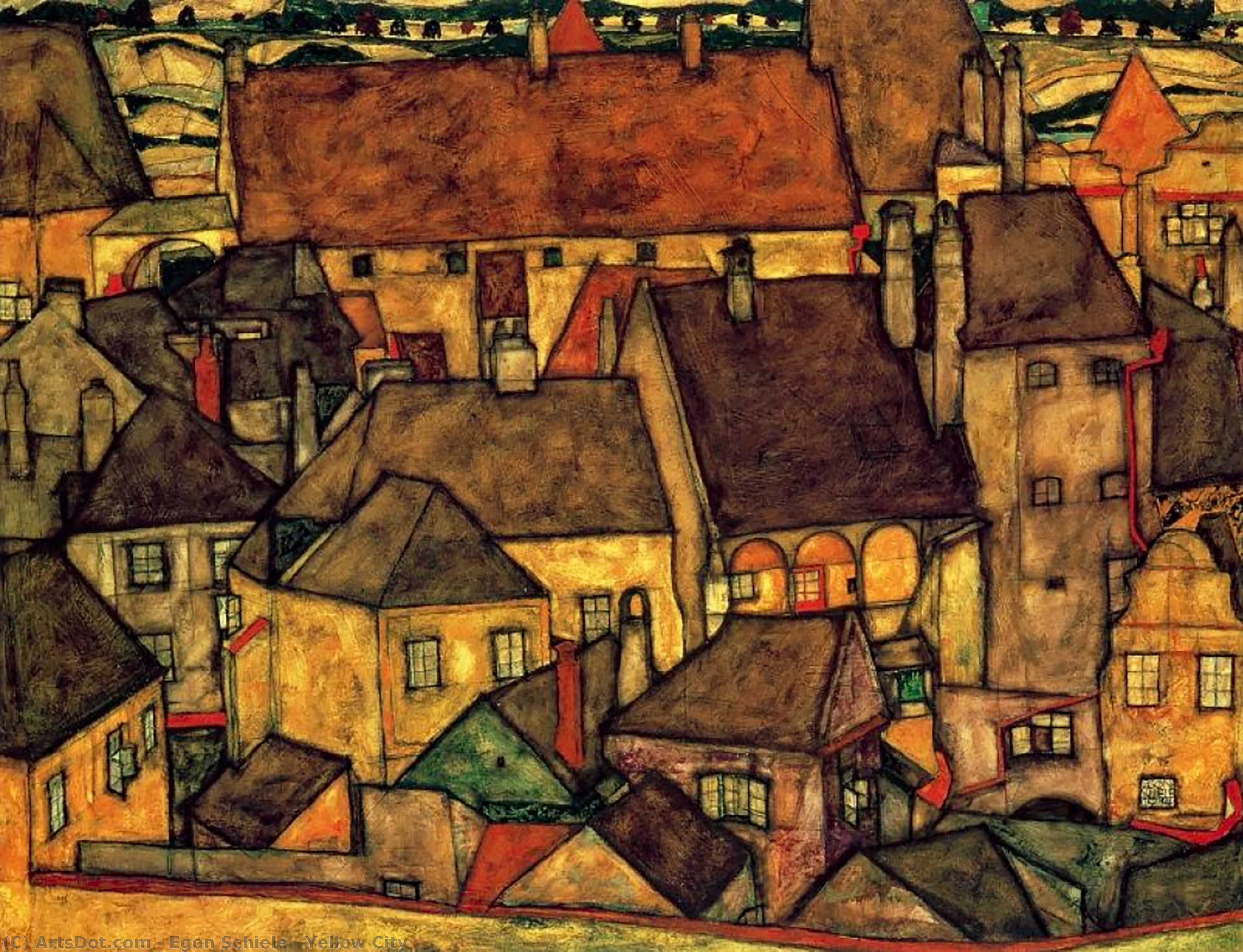 Città Gialla — Egon Schiele