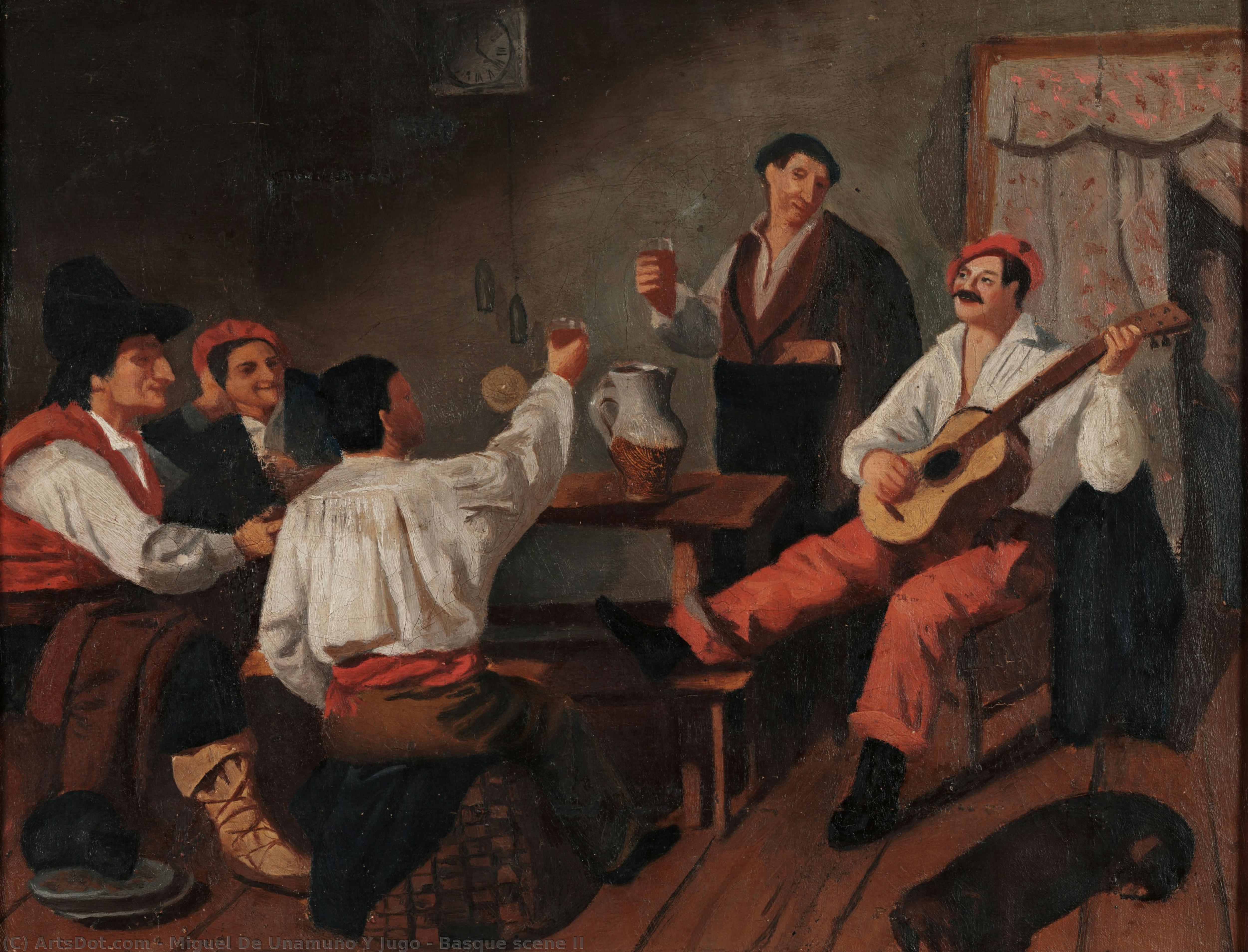 Basque Scene Ii — Migelis De Unamuno