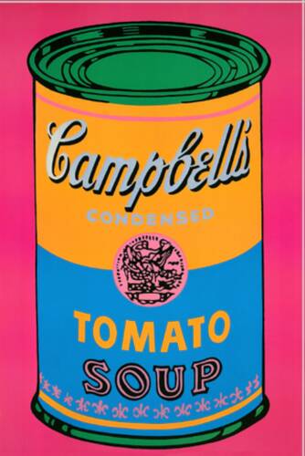 Zuppa Campbell Rosa — Andy Warhol