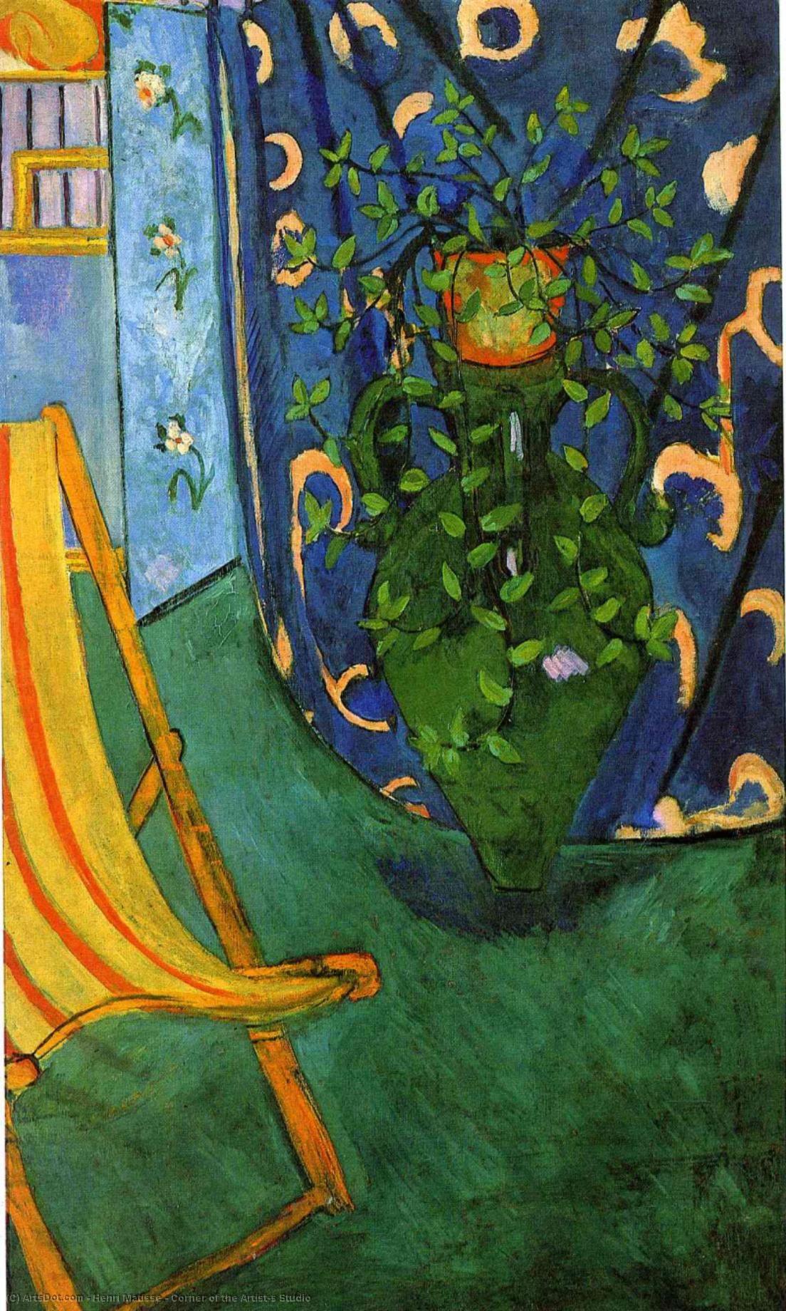 Ecke Der Künstlerwerkstatt — Henri Matisse