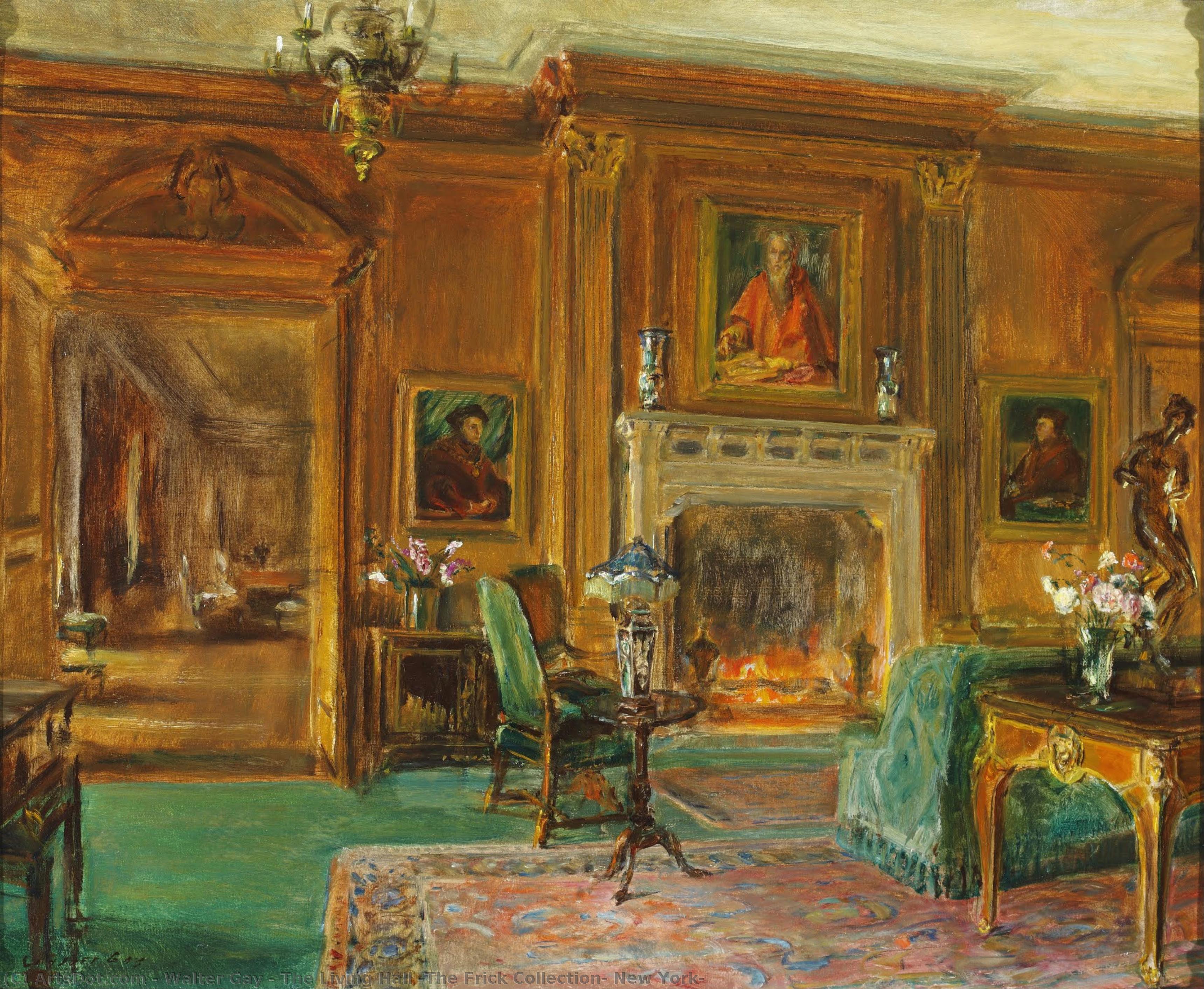 La Sala Da Vivo (the Frick Collection, New York) — Walter Gay