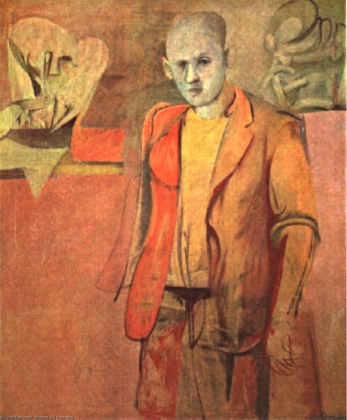 Der Stehende Mann — Willem De Kooning