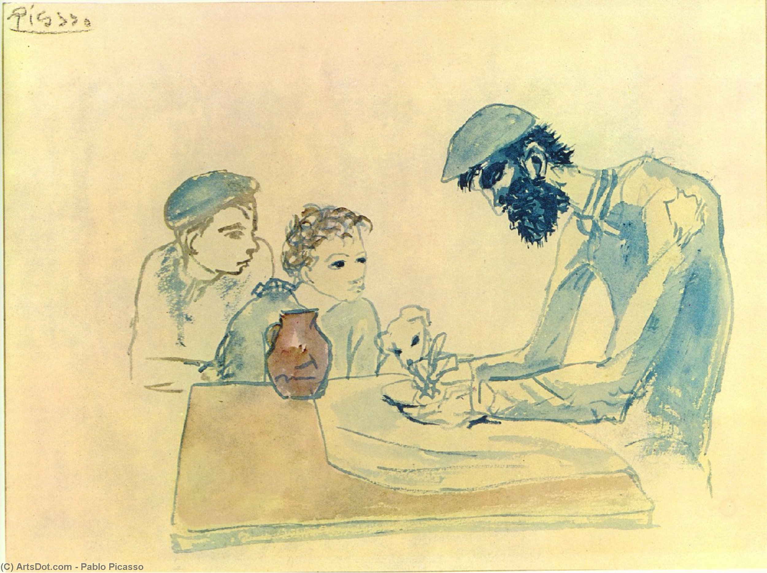 Un Repas Simple — Pablo Picasso