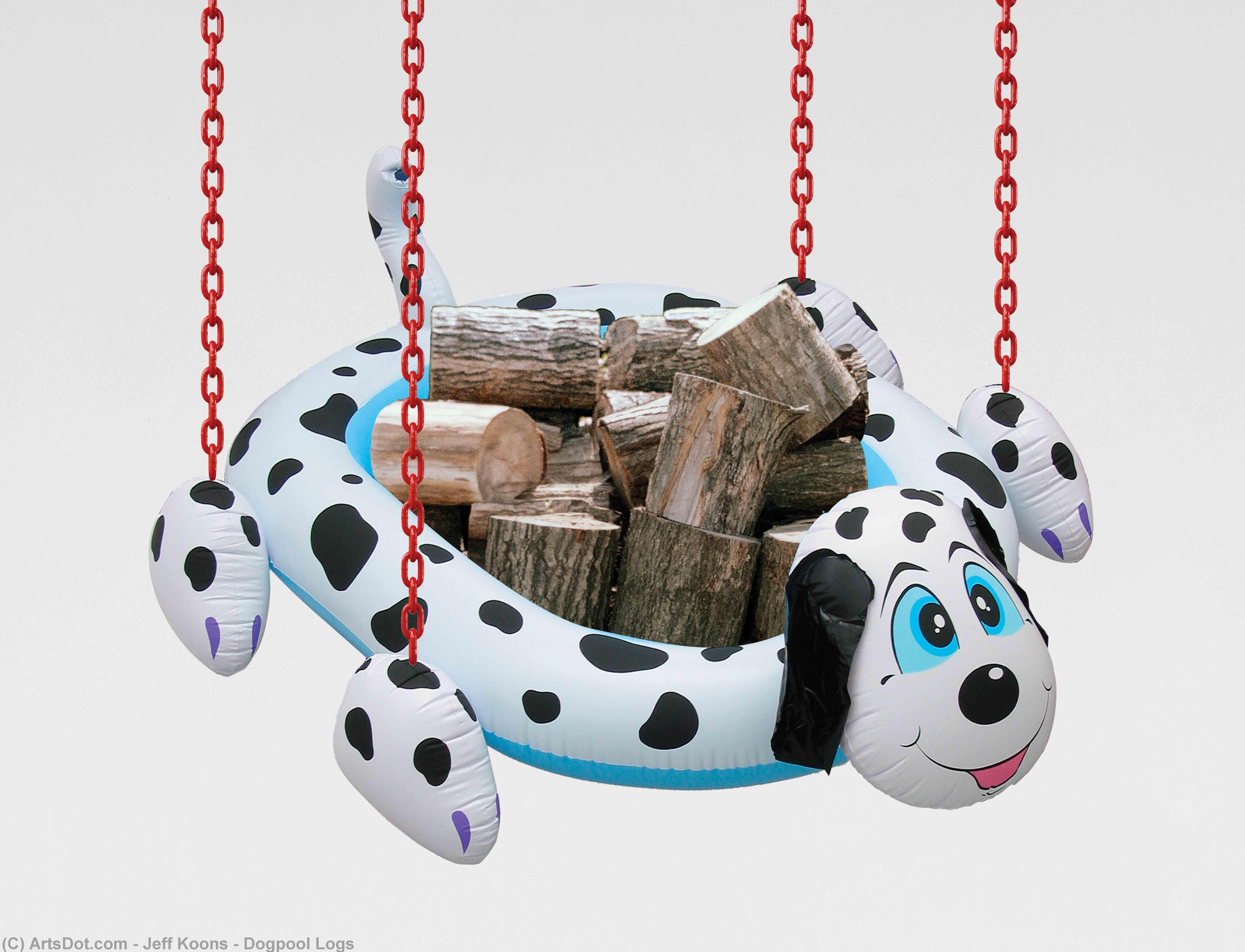 Dogpool Logs — Jeff Koons
