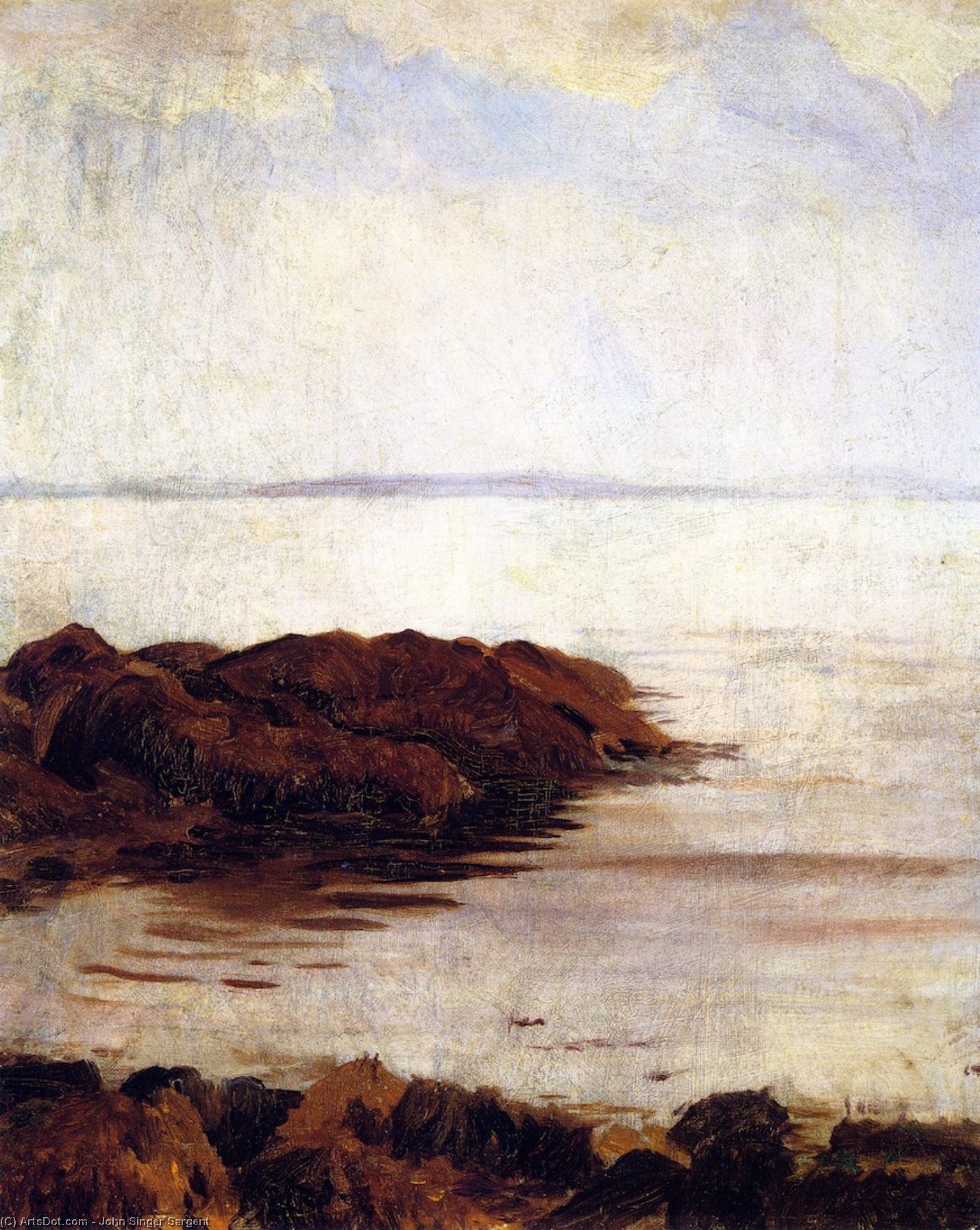 Mare E Roccia — John Singer Sargent