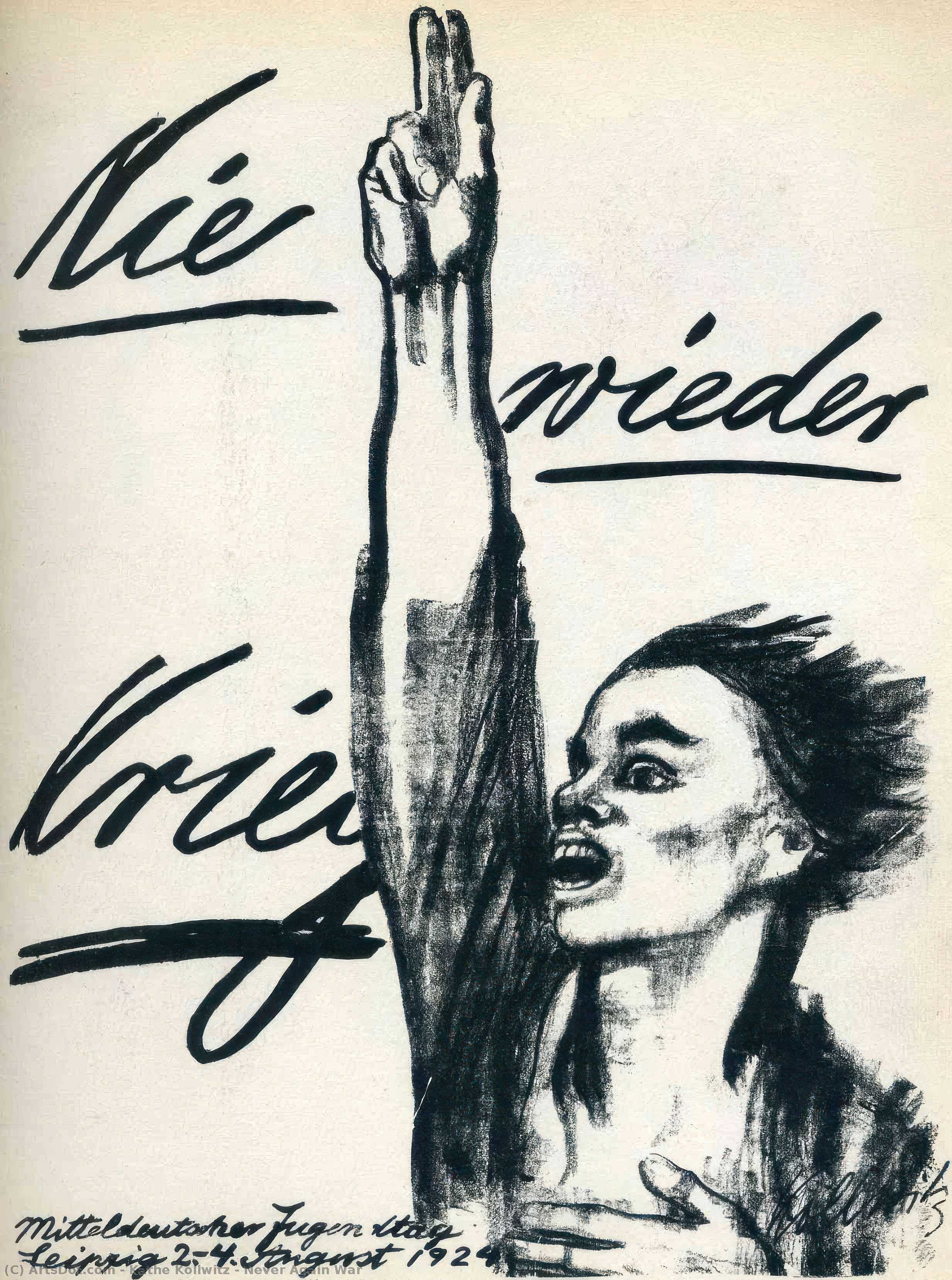 Never Again War — Käthe Kollwitz