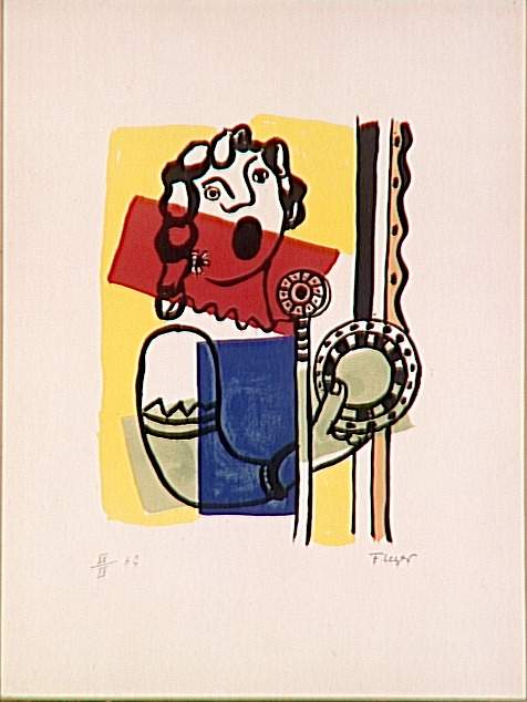 Il Cantante Alla Radio — Fernand Léger