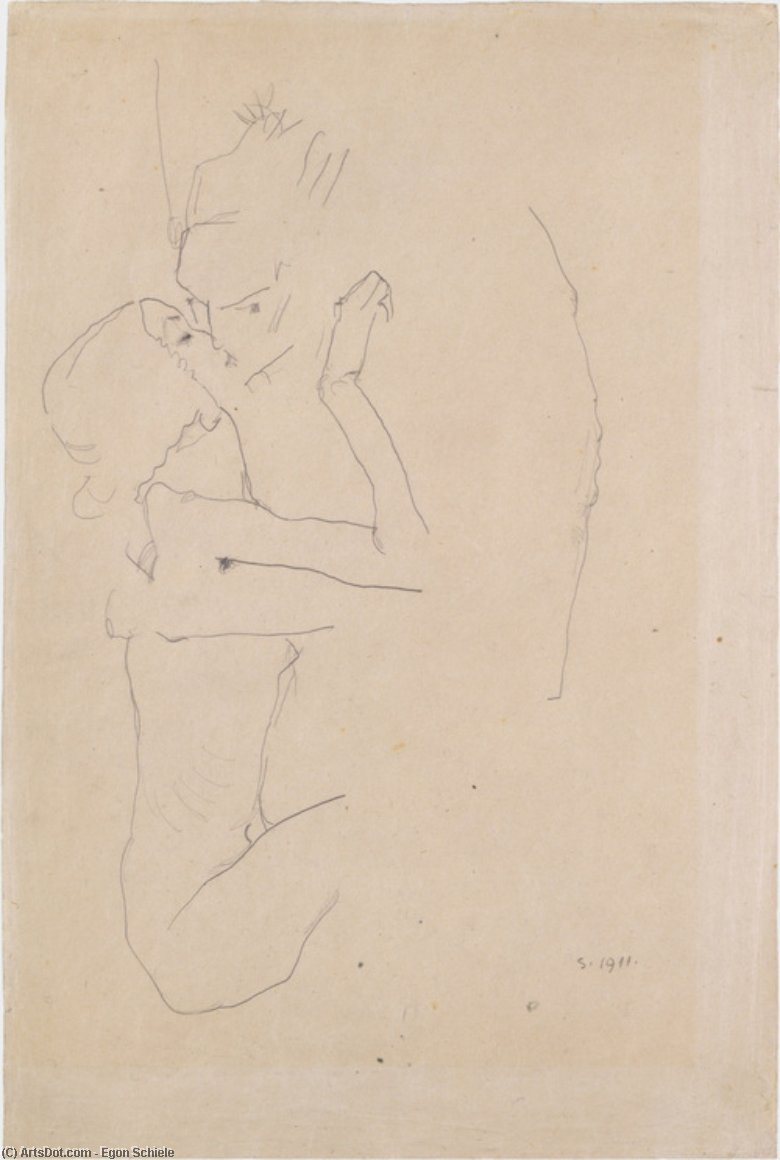 Kyss — Egon Schiele