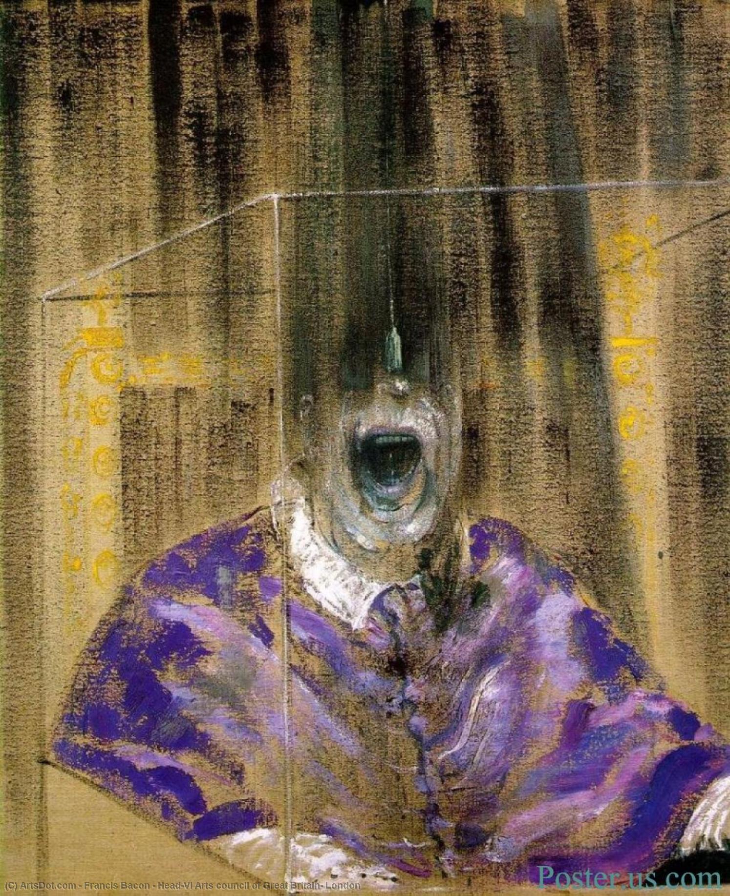 Head-vi Arts Council Of Great Britain, London — Francis Bacon
