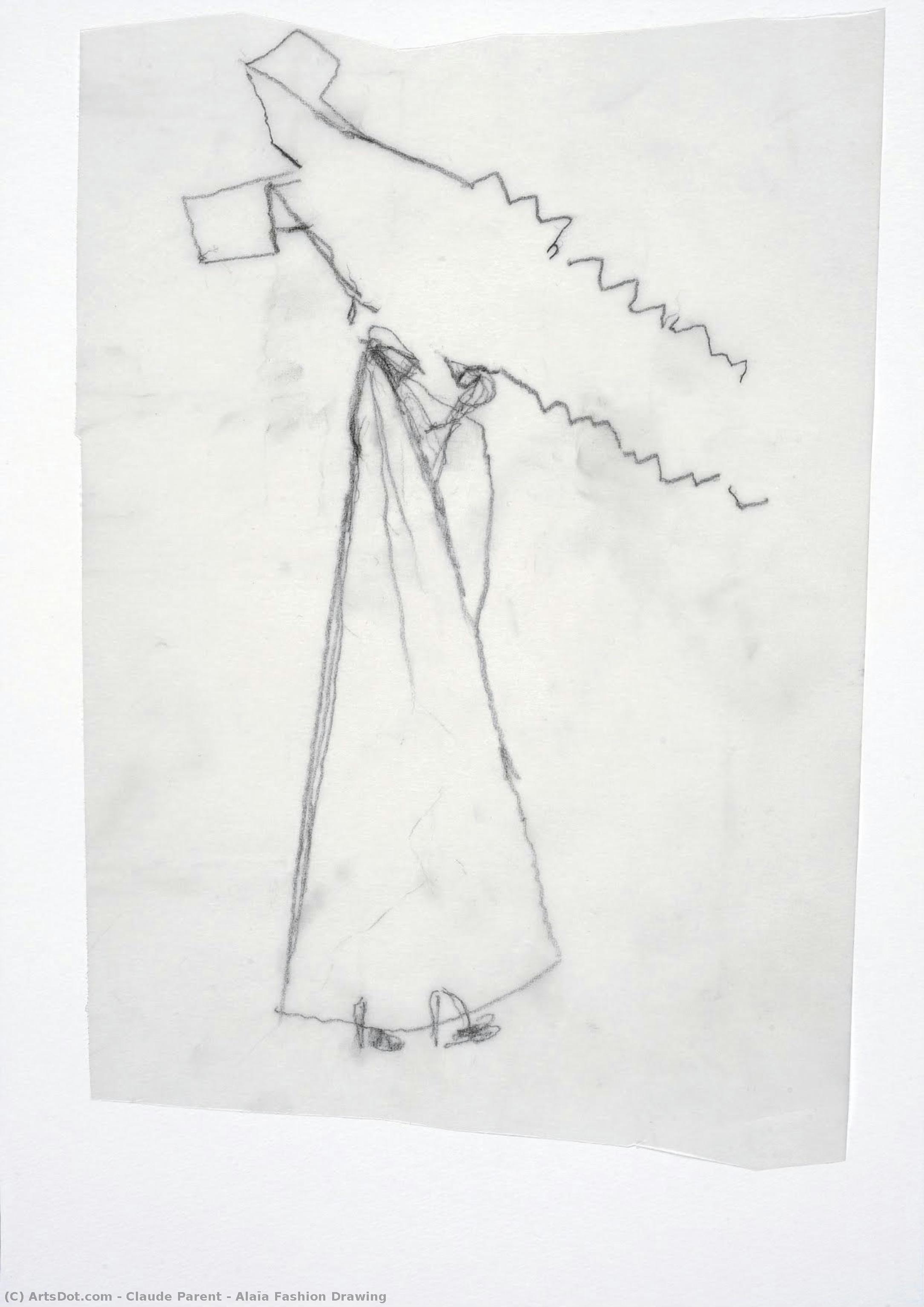 Alaïa Moda - Claude Parent — Claude Parent