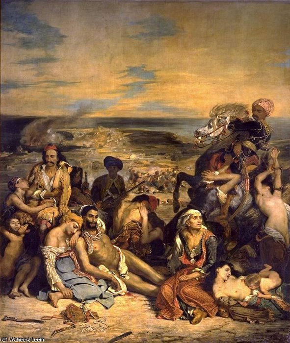 Massaker Von Chios — Eugène Delacroix