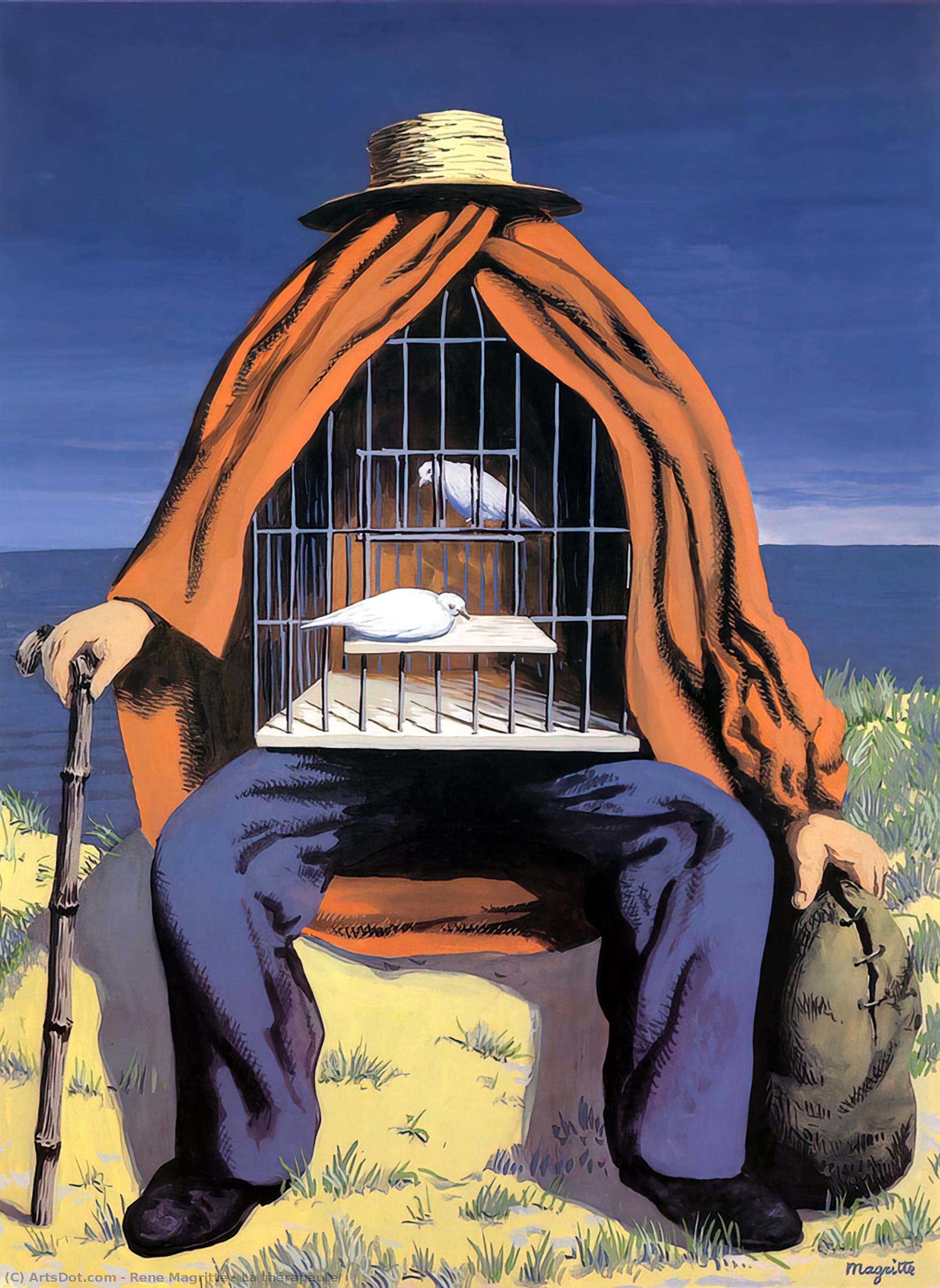 La Thérapeute — René Magritte