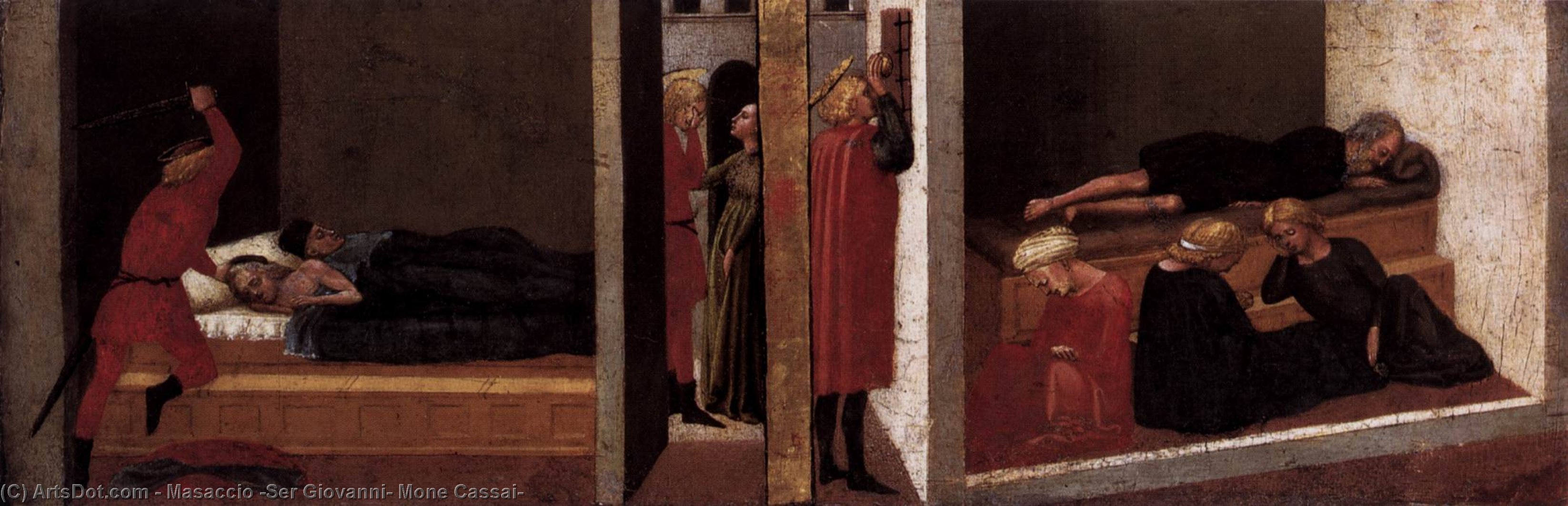 Predella Panel From The Pisa Altar — Мазачо