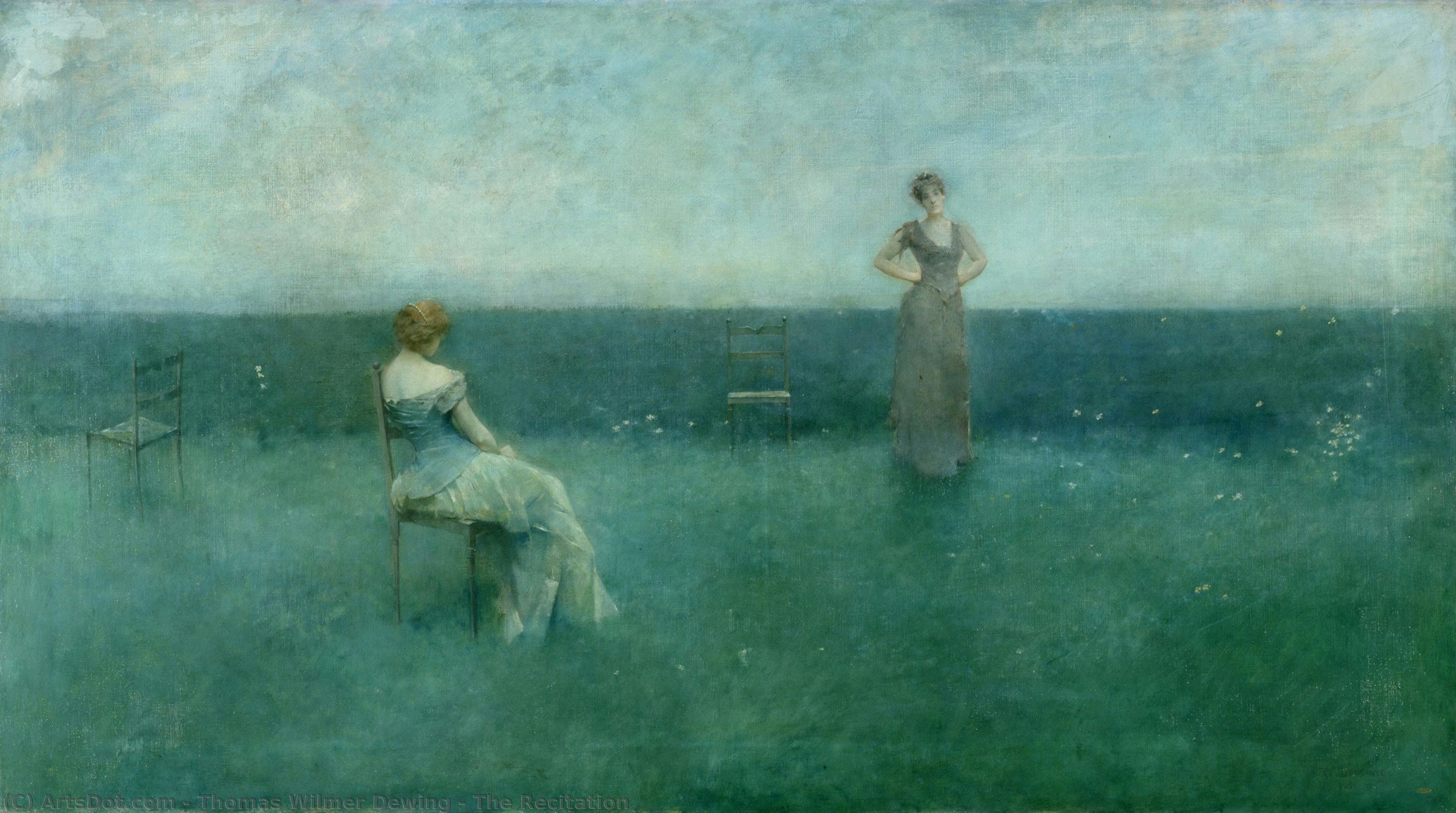 Recitarea — Thomas Wilmer Dewing