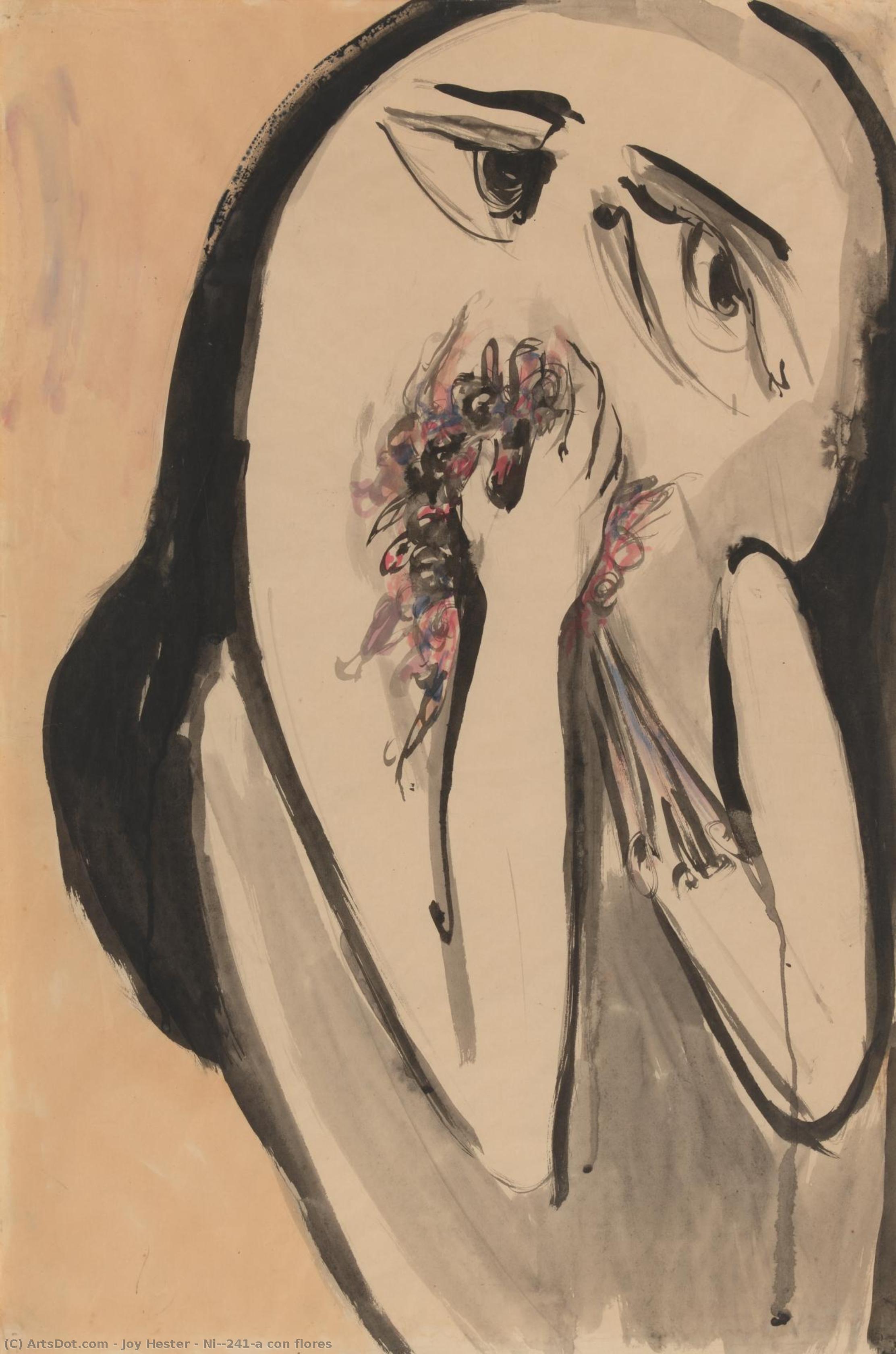Niña Con Flores — Joy St Clair Hester