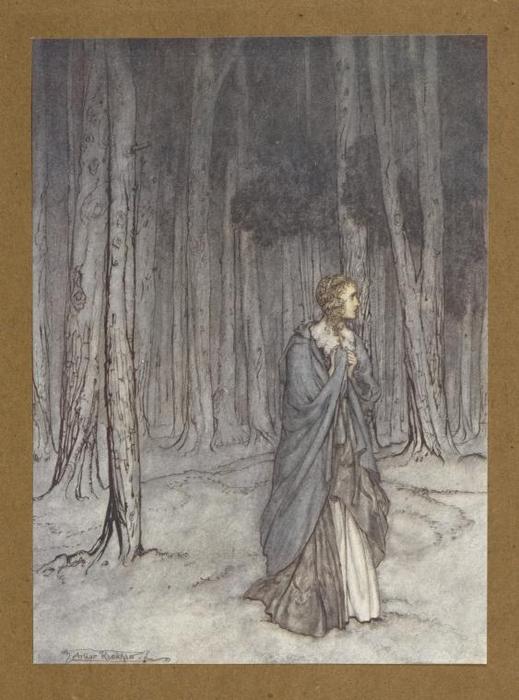 Comus 5 — Arthur Rackham