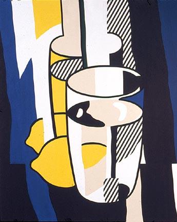 Vetro E Limone Nello Specchio — Roy Lichtenstein