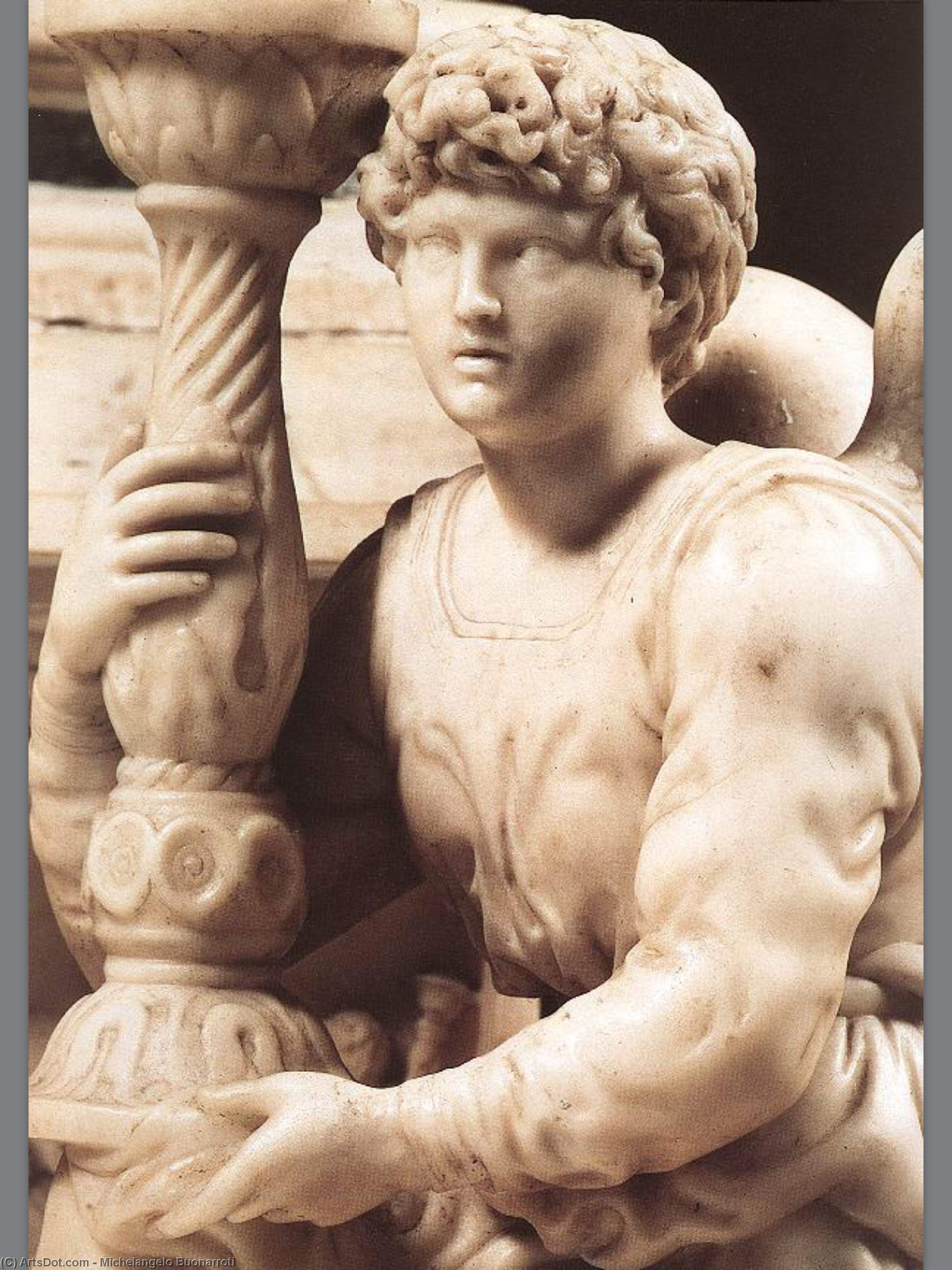 Angel With Candlestick — Michelangelo Buonarroti