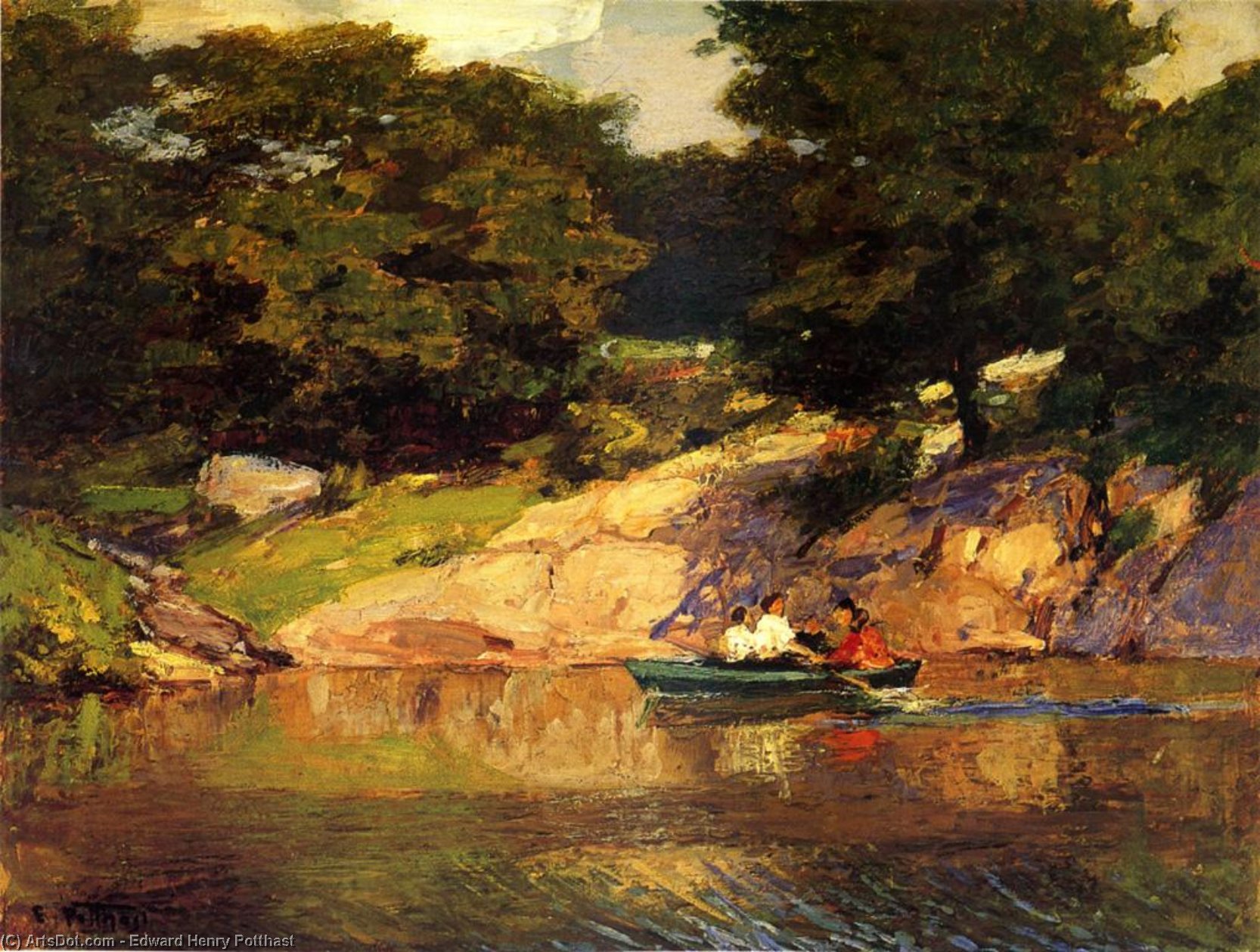 Boating In Central Parkk — Эдвард Поттахст