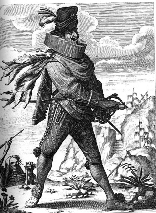 Spanish Captain — Abraham Bosse