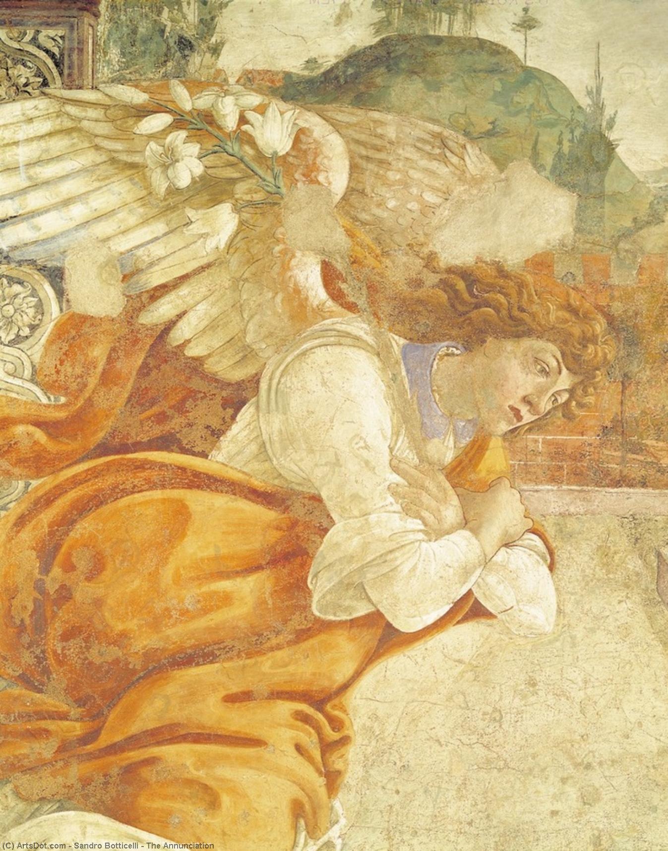L'annonciation — Sandro Botticelli