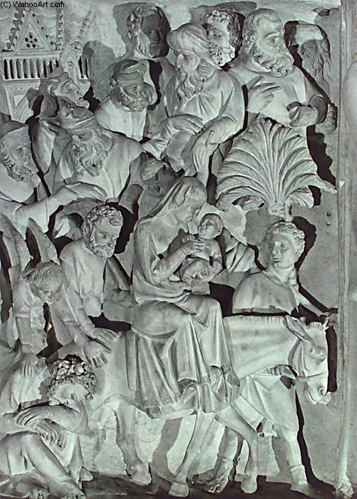 Pulpit, Detail — Giovanni Pisano