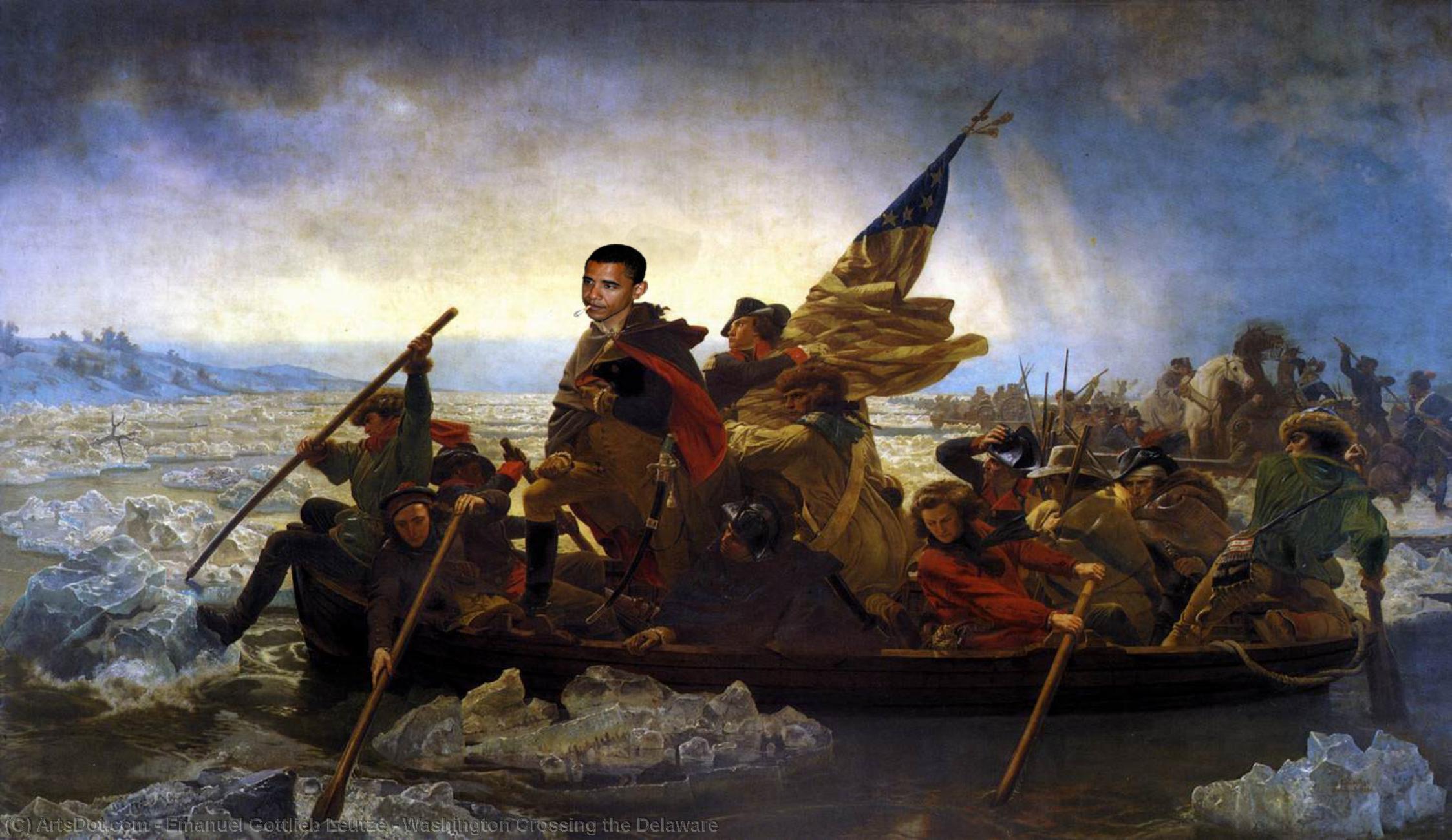 Washington Crossing The Delaware — Emanuel Gottlieb Leutze