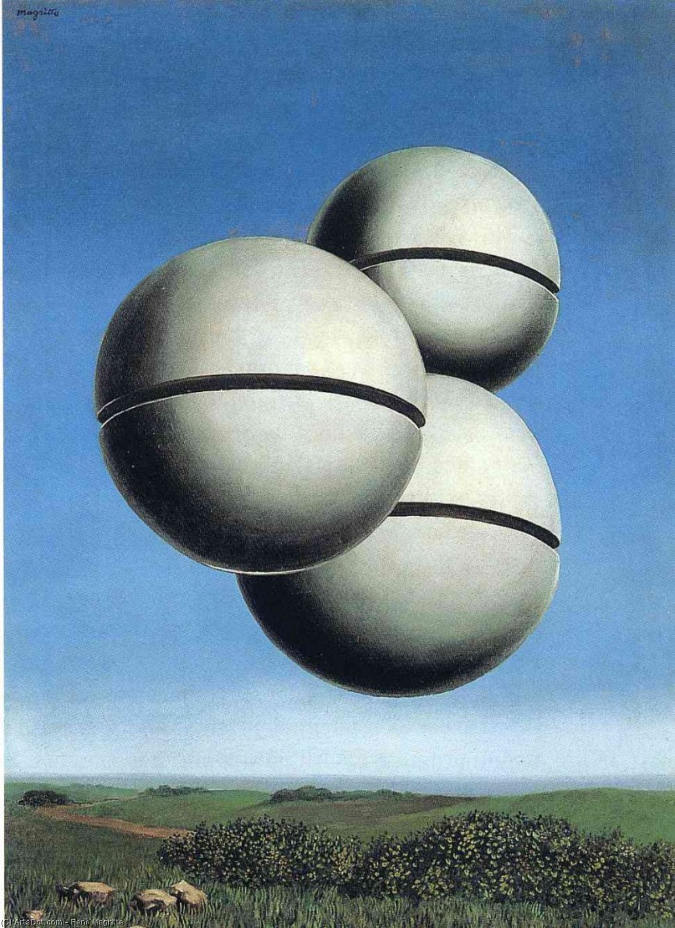 Hlas Prostoru — René Magritte