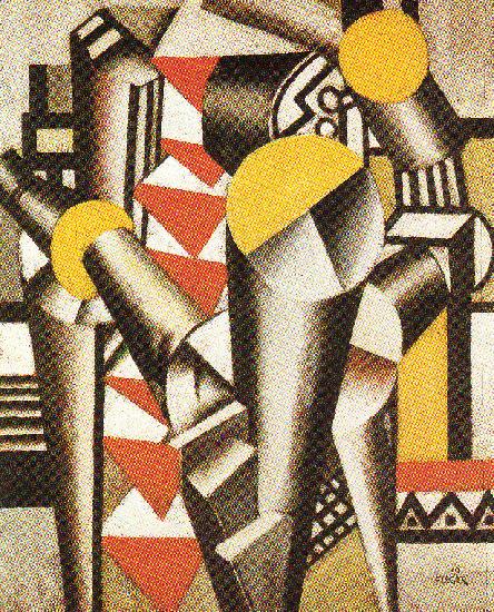 Study For The Card Game — Fernand Léger
