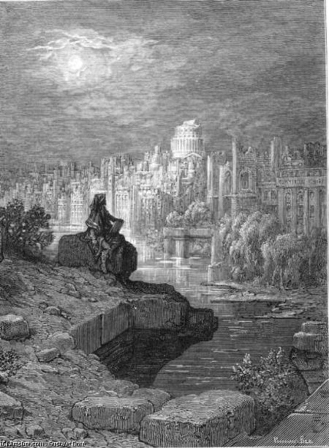 The New Zealander — Gustave Doré