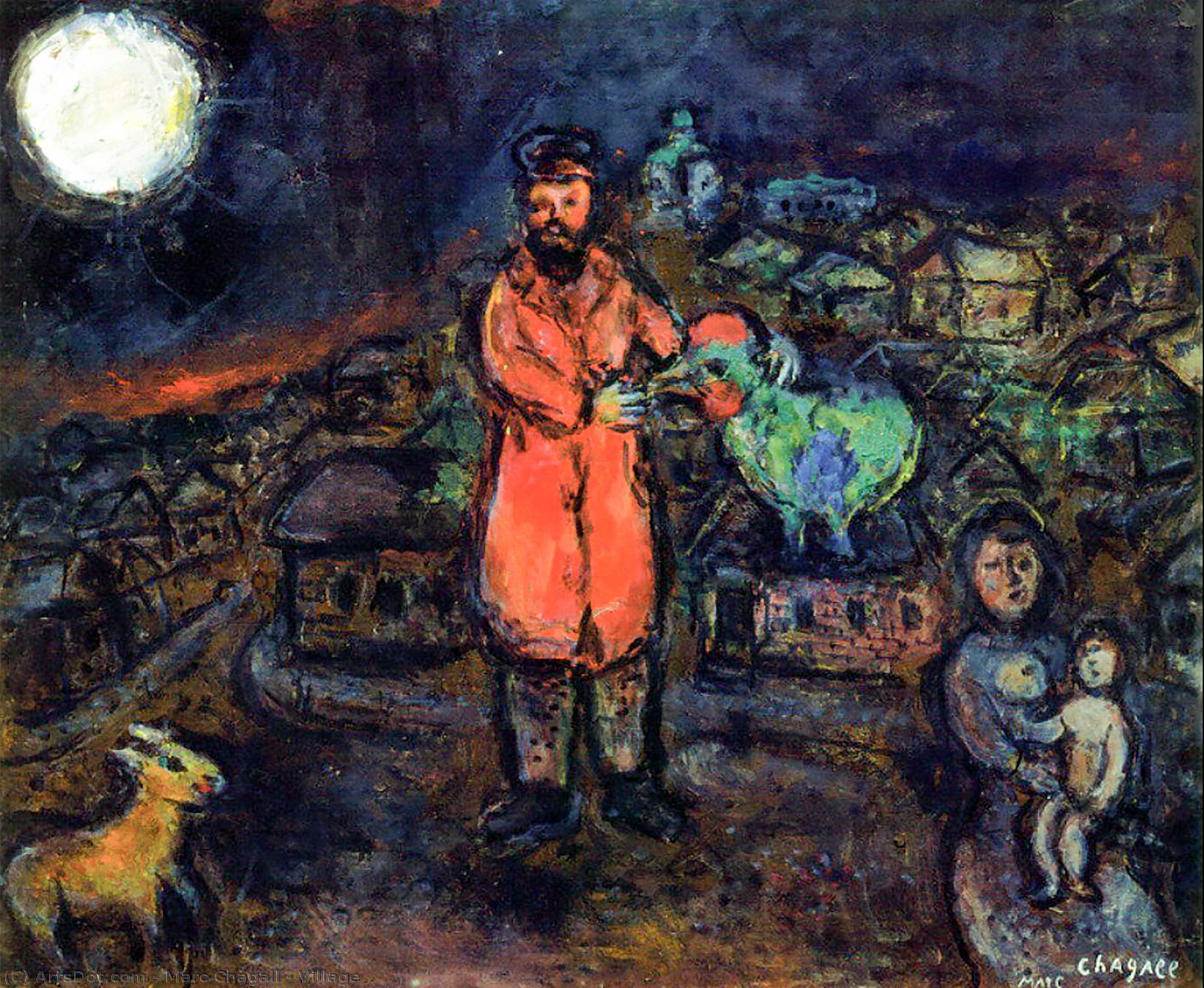 A Vila — Marc Chagall