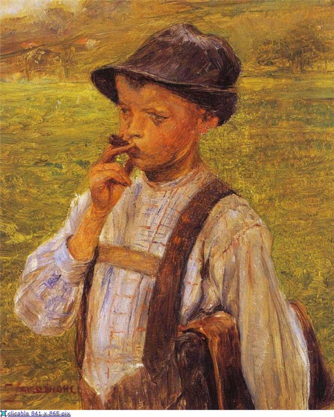 Boy Smoking — Georgios Jakobides