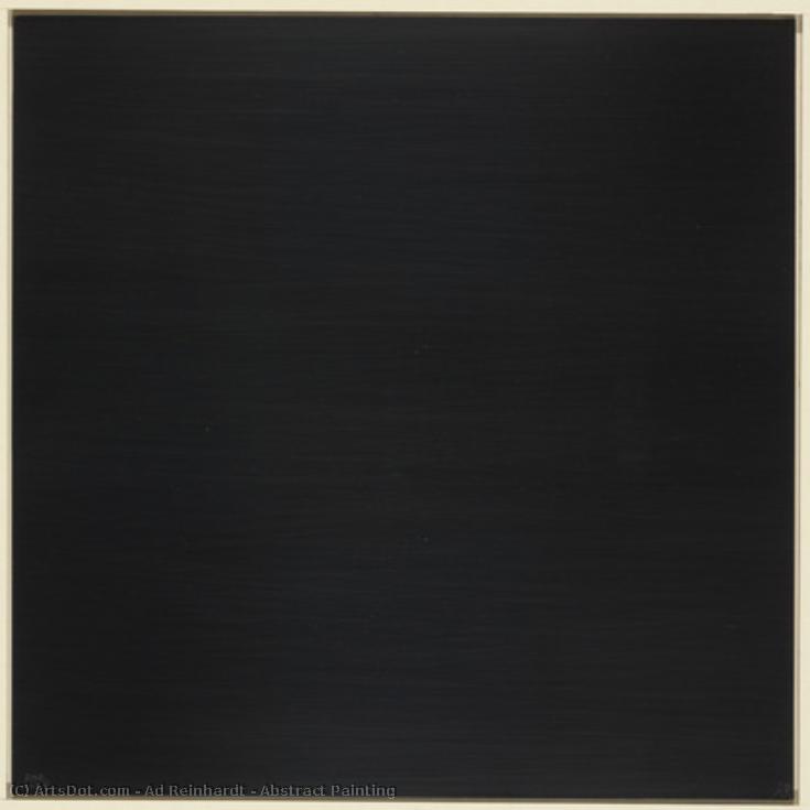 Abstraktes Gemälde — Ad Reinhardt
