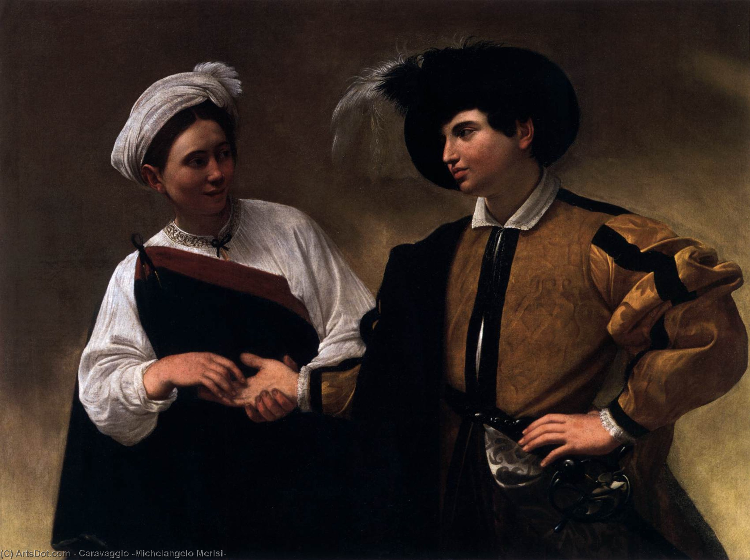 La Fortune Teller — Caravaggio