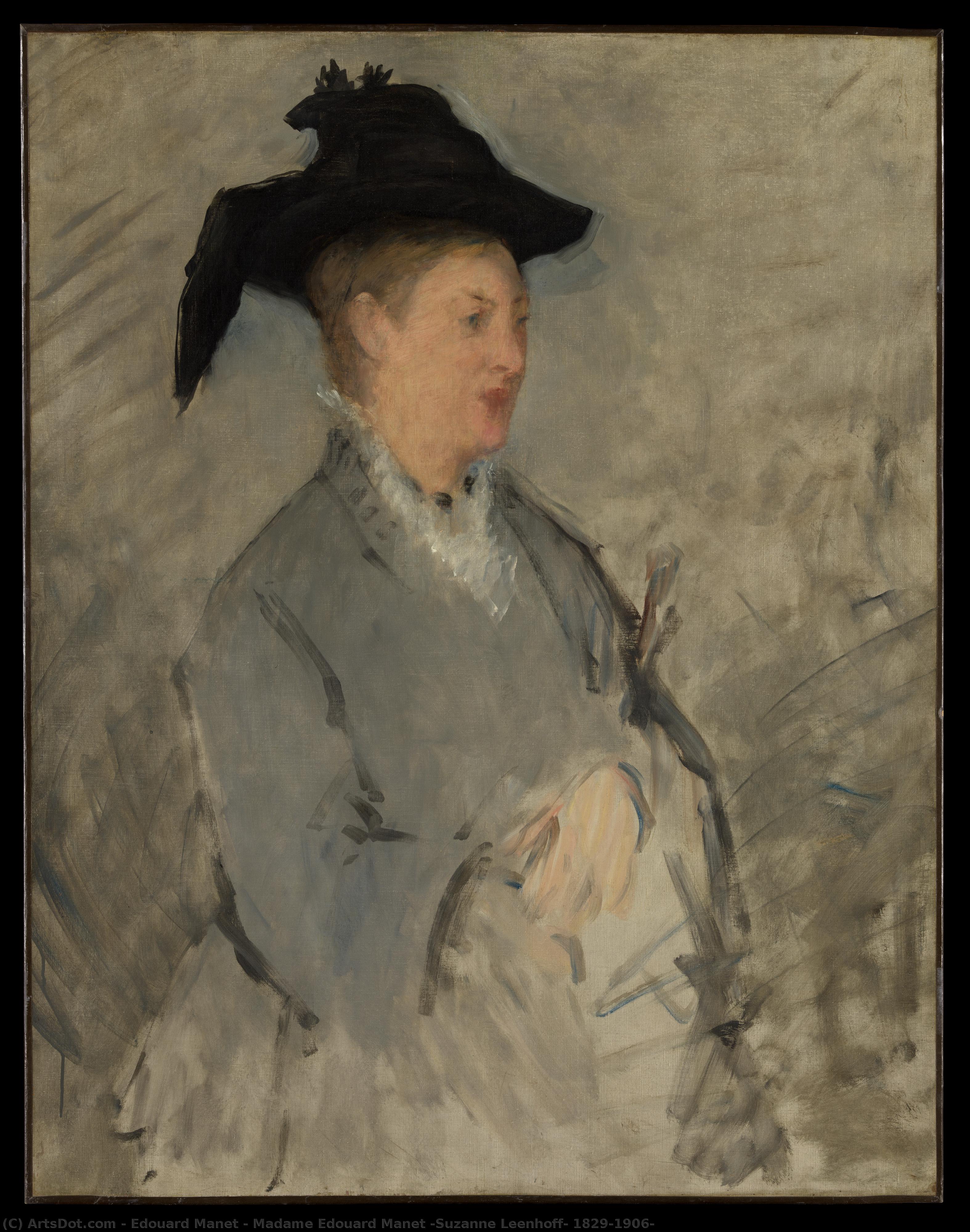 Madame Edouard Manet (suzanne Leenhoff) — Édouard Manet