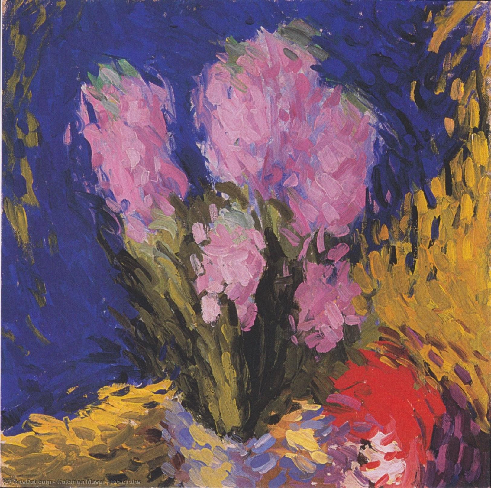 Hyacinths — Koloman Moser