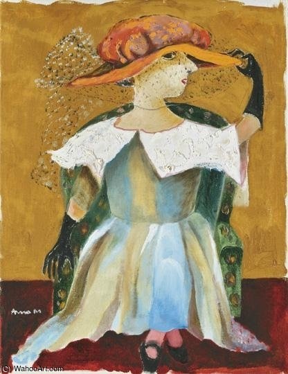 Sitting Lady — Margit Anna